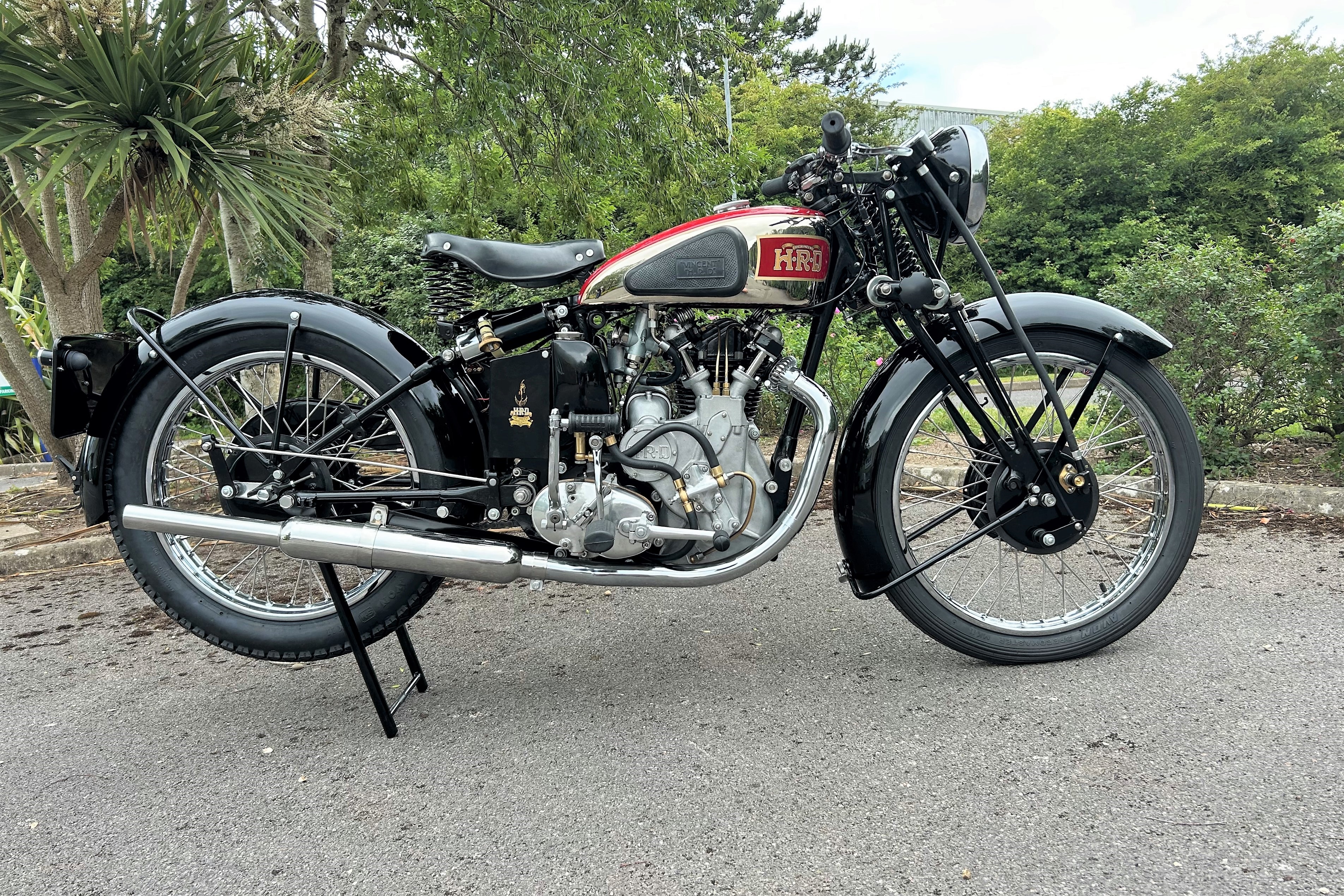 High demand from classic motorcycle and vintage scooter enthusiasts at H&H auction •	More than 210 l